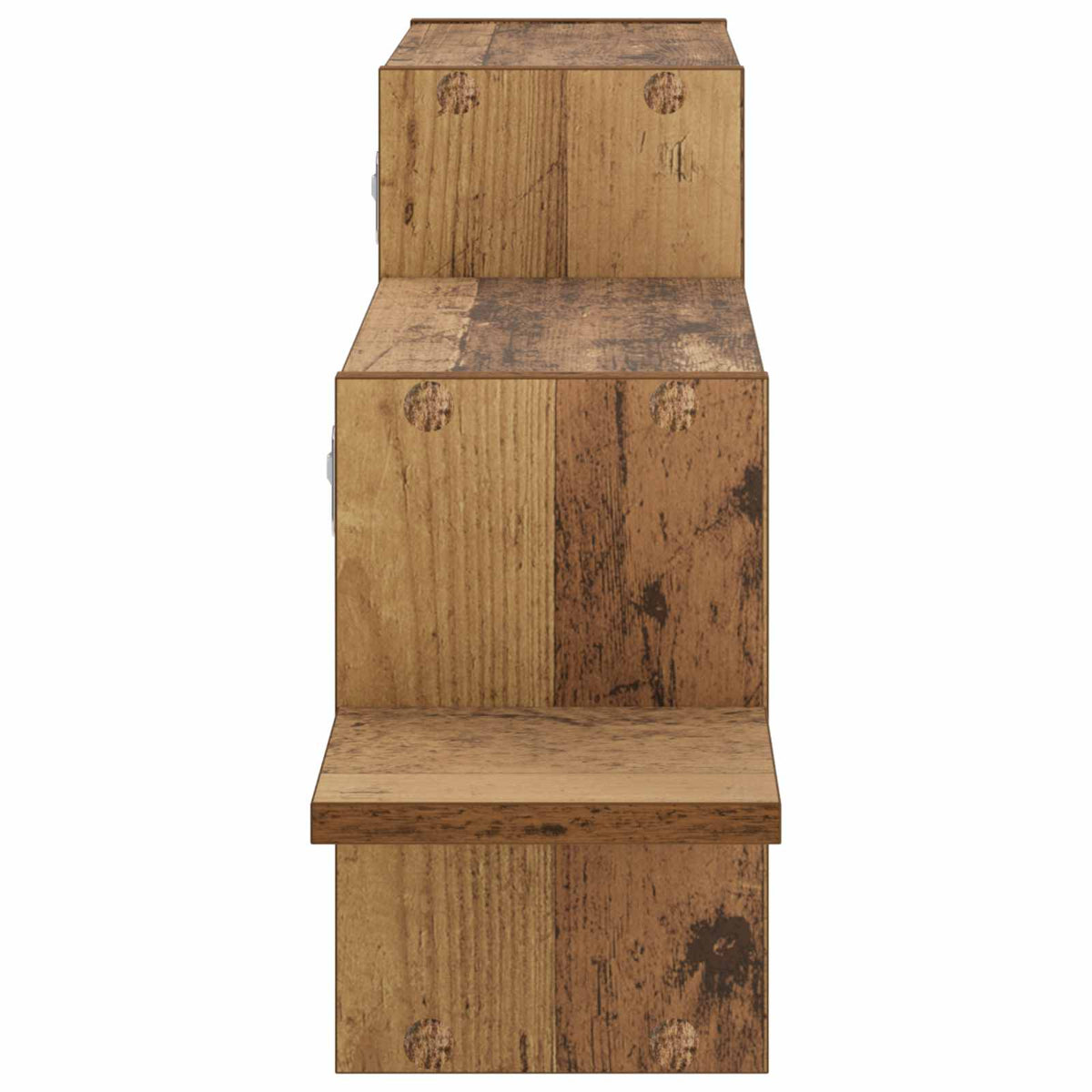 Wandplank Oud hout 95 x 17 x 37 cm Bewerkt hout