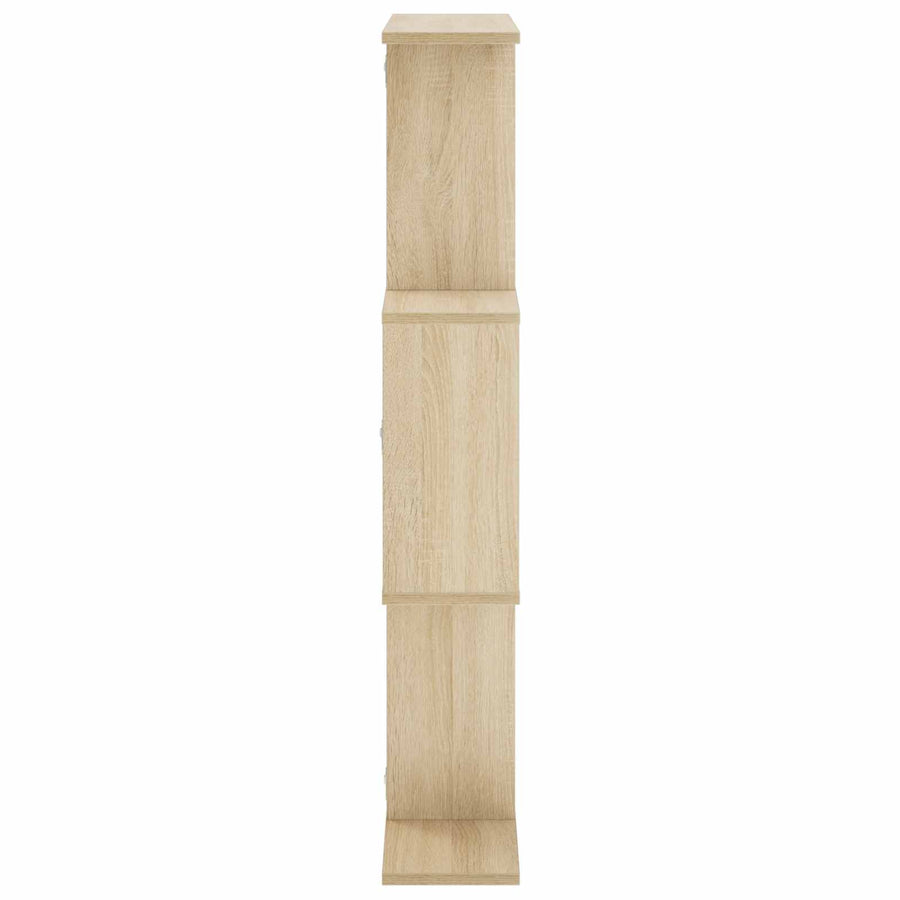 Wandplank Sonoma Eiken 72 x 17 x 105 cm Bewerkt hout
