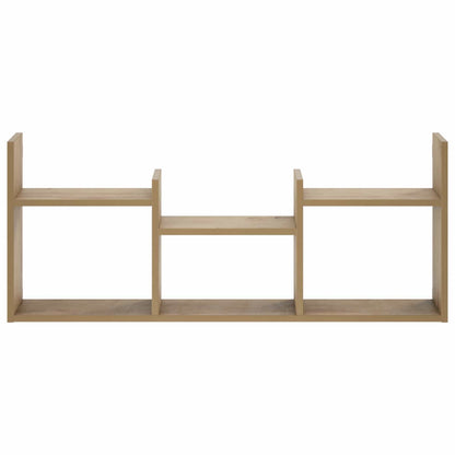 Wandplank Artisanaal eiken 97.5 x 17 x 40 cm Bewerkt hout