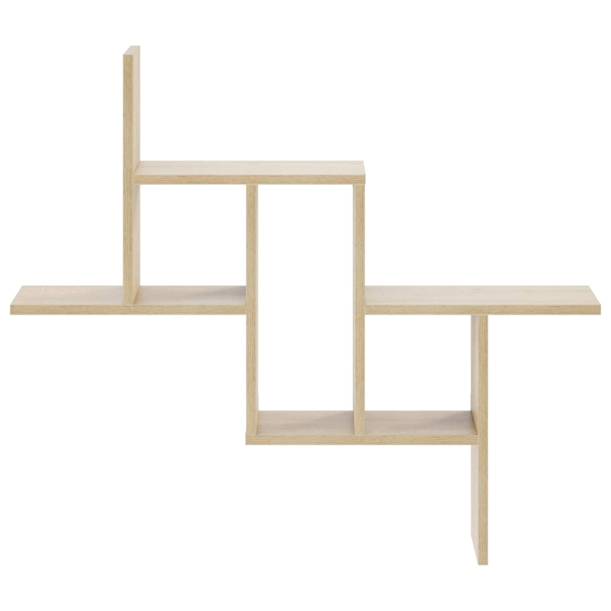 Wandplank Sonoma Eiken 87 x 17 x 75 cm Bewerkt hout