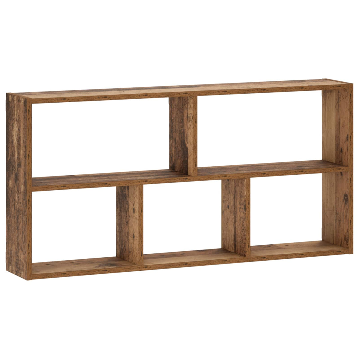 Wandplank Oud hout 102 x 17 x 50 cm Bewerkt hout