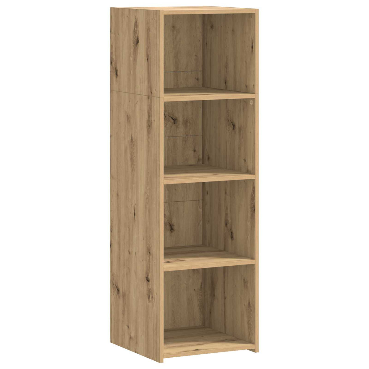 Hoge kast Artisanaal eiken 40 x 41 x 124 cm Bewerkt hout