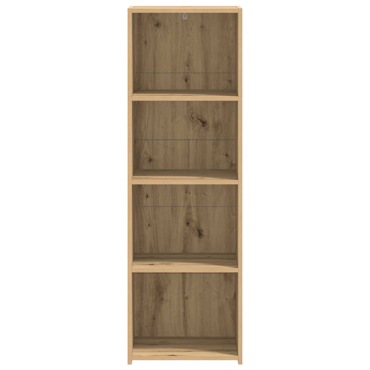 Hoge kast Artisanaal eiken 40 x 41 x 124 cm Bewerkt hout