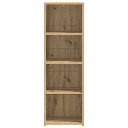 Hoge kast Artisanaal eiken 40 x 41 x 124 cm Bewerkt hout