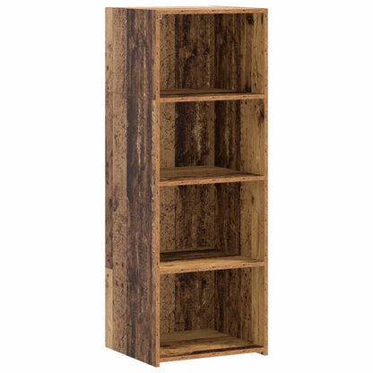 Hoge kast Oud hout 45 x 41 x 124 cm Bewerkt hout