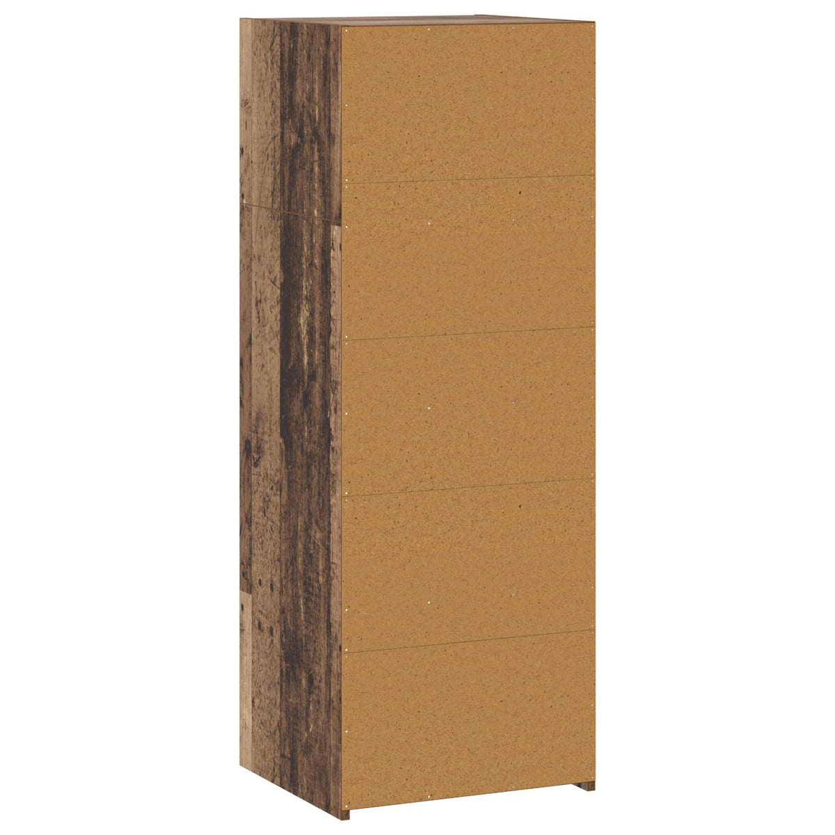 Hoge kast Oud hout 45 x 41 x 124 cm Bewerkt hout
