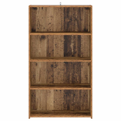 Hoge kast Oud hout 70 x 41 x 124 cm Bewerkt hout