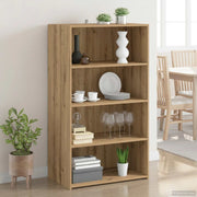 Hoge kast 70x41x124 cm bewerkt hout