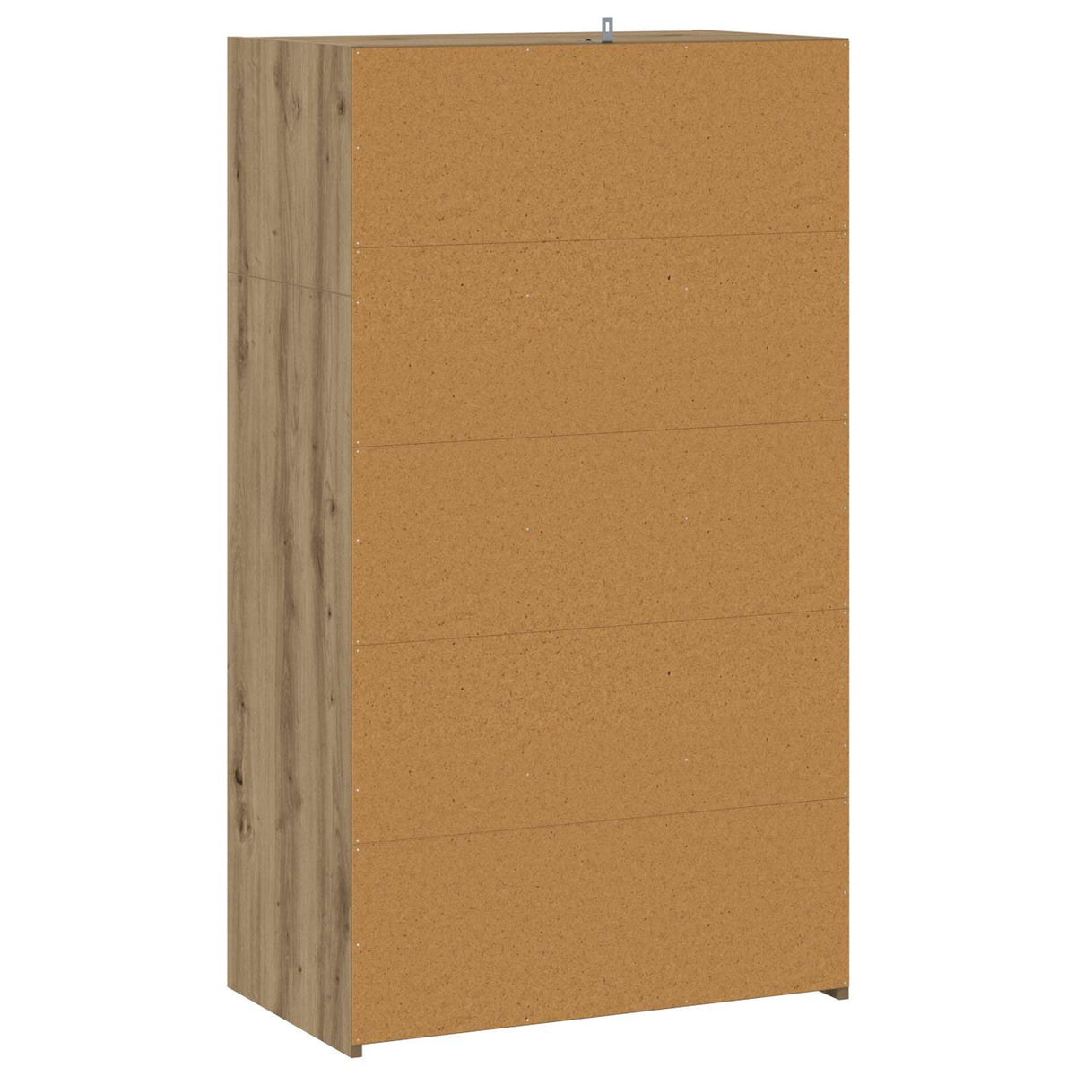 Hoge kast Artisanaal eiken 70 x 41 x 124 cm Bewerkt hout