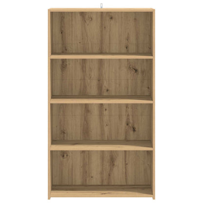 Hoge kast Artisanaal eiken 70 x 41 x 124 cm Bewerkt hout