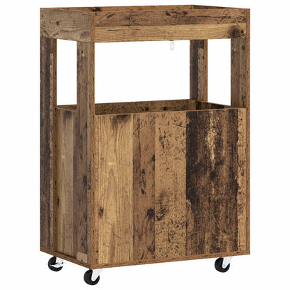 Bar Kar Eikenhout 60 x 39,5 x 89 cm Bewerkt hout