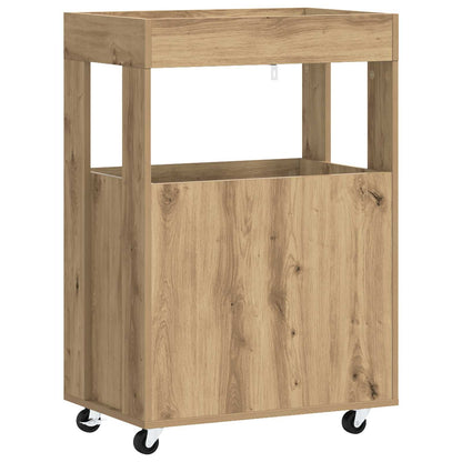Bar Kar Artisanaal eiken 60 x 39,5 x 89 cm Bewerkt hout