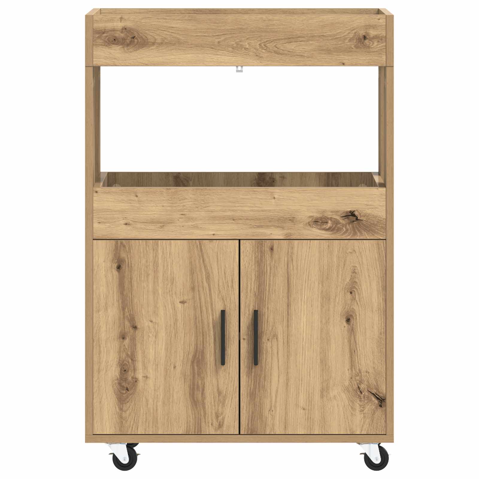 Bar Kar Artisanaal eiken 60 x 39,5 x 89 cm Bewerkt hout