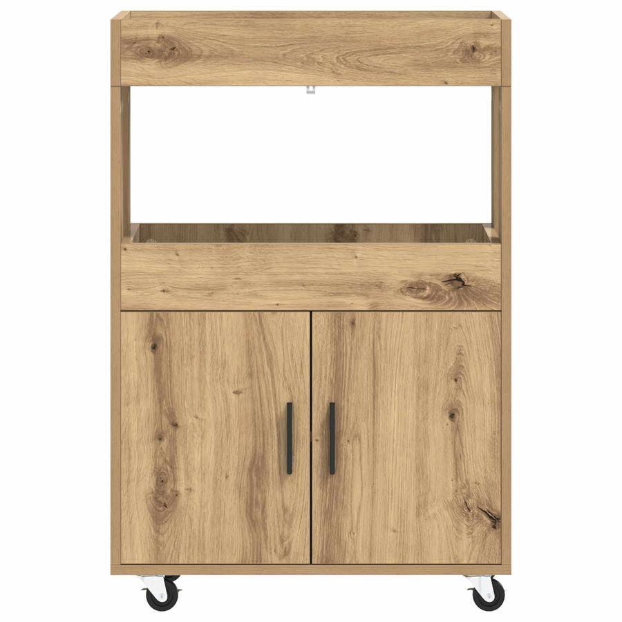 Bar Kar Artisanaal eiken 60 x 39,5 x 89 cm Bewerkt hout