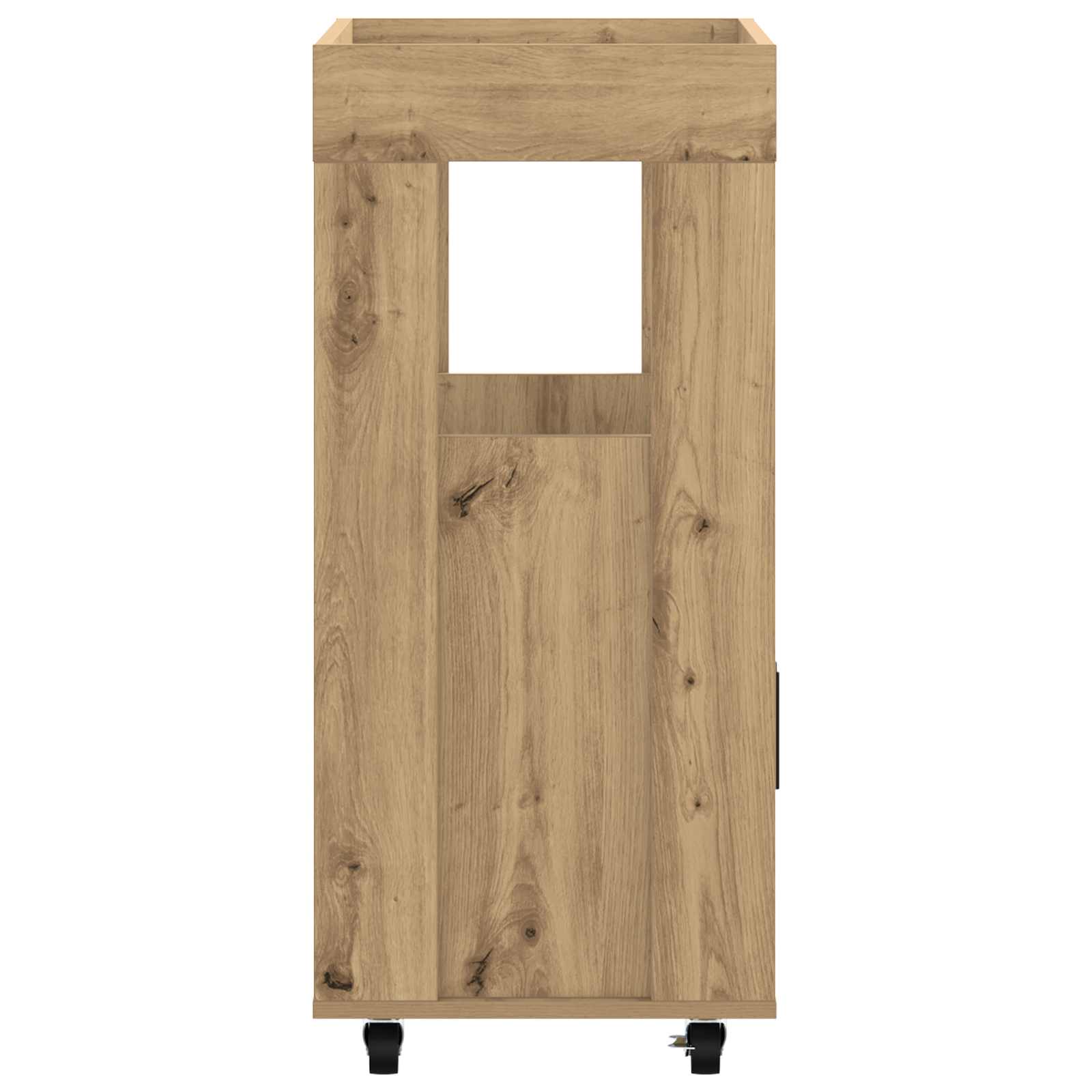 Bar Kar Artisanaal eiken 60 x 39,5 x 89 cm Bewerkt hout