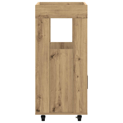 Bar Kar Artisanaal eiken 60 x 39,5 x 89 cm Bewerkt hout