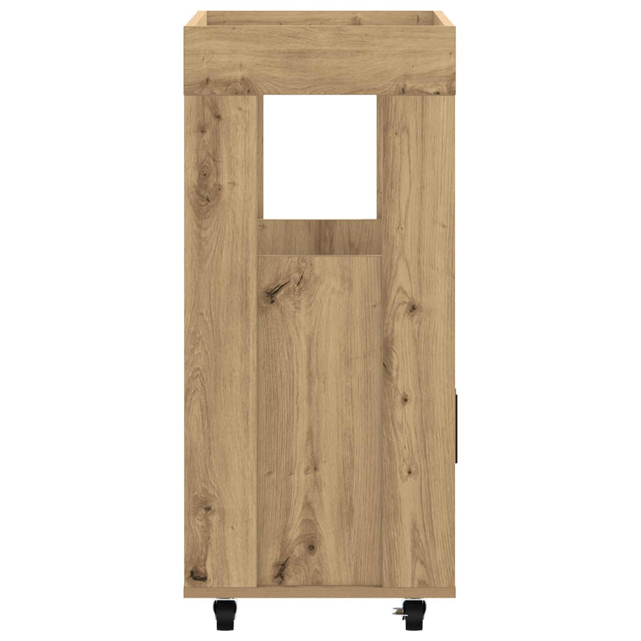 Bar Kar Artisanaal eiken 60 x 39,5 x 89 cm Bewerkt hout