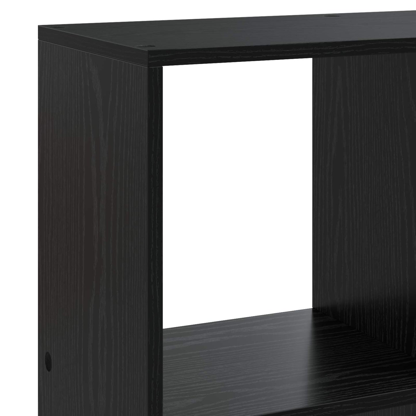 Boekenkast 102 x 29 x 103,5 cm Bewerkt hout Zwart eiken