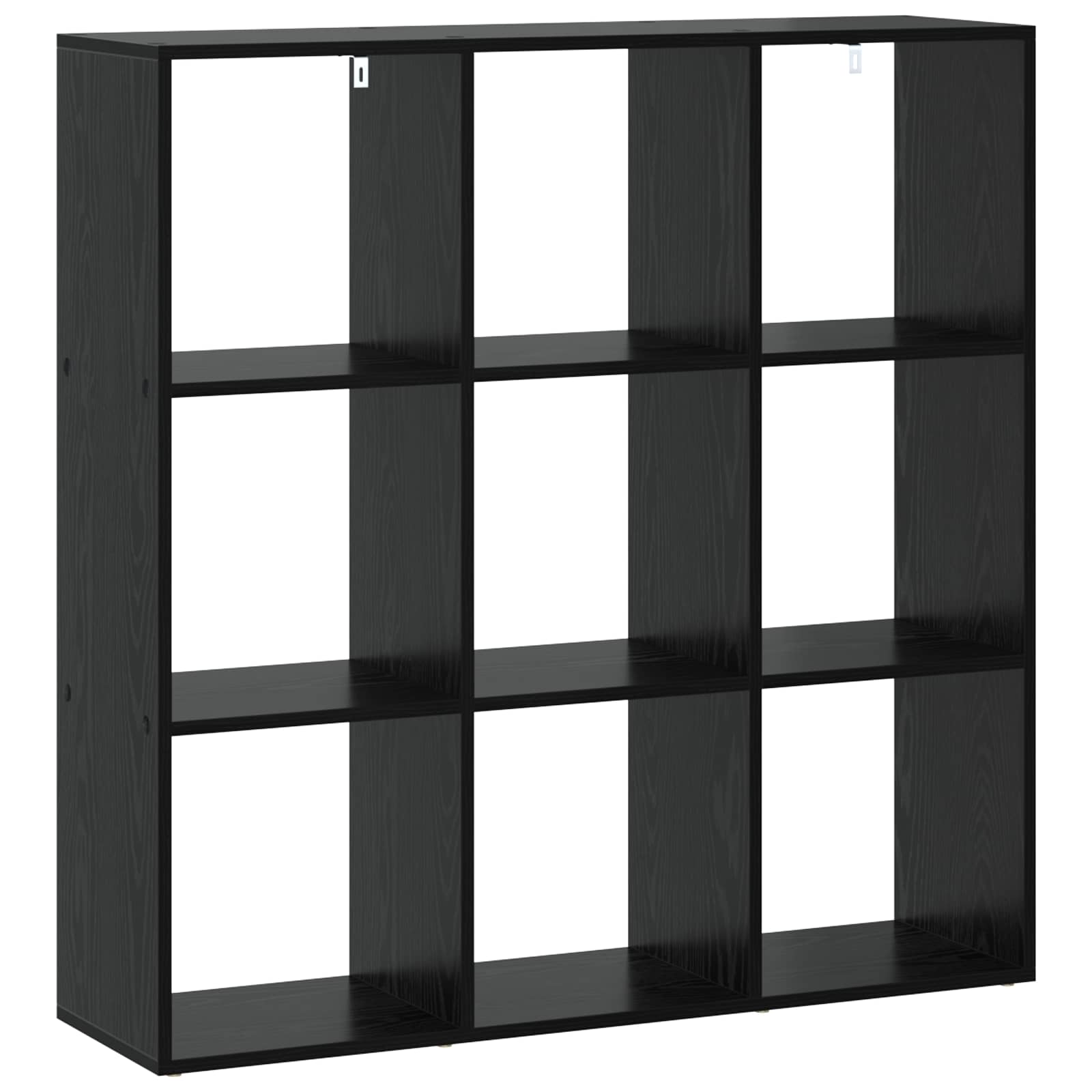 Boekenkast 102 x 29 x 103,5 cm Bewerkt hout Zwart eiken