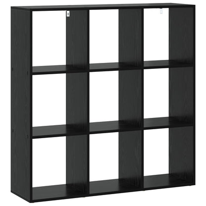 Boekenkast 102 x 29 x 103,5 cm Bewerkt hout Zwart eiken