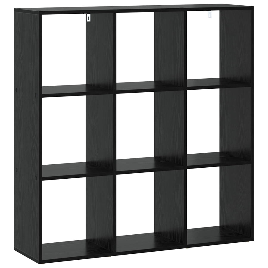 Boekenkast 102 x 29 x 103,5 cm Bewerkt hout Zwart eiken