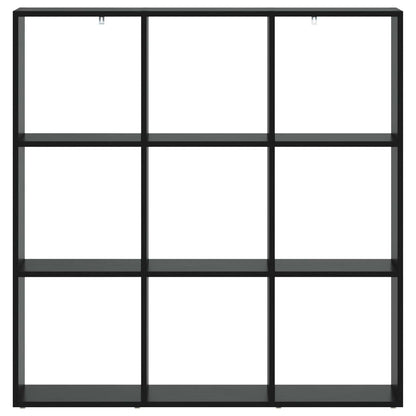 Boekenkast 102 x 29 x 103,5 cm Bewerkt hout Zwart eiken