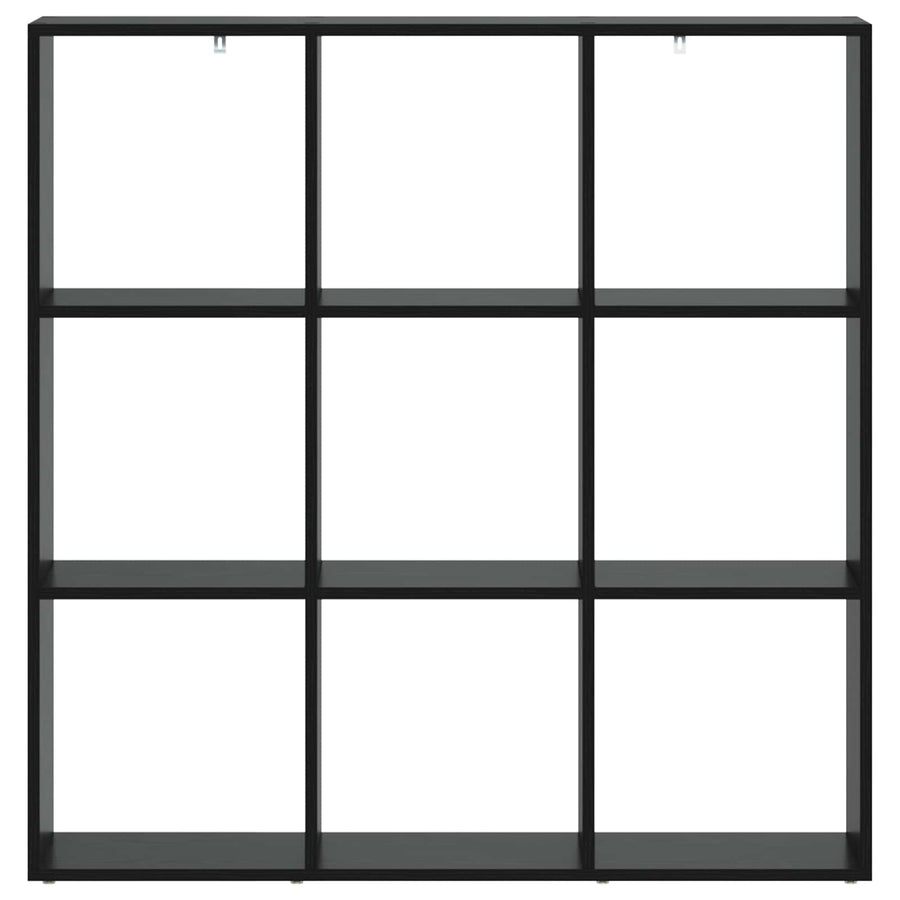 Boekenkast 102 x 29 x 103,5 cm Bewerkt hout Zwart eiken