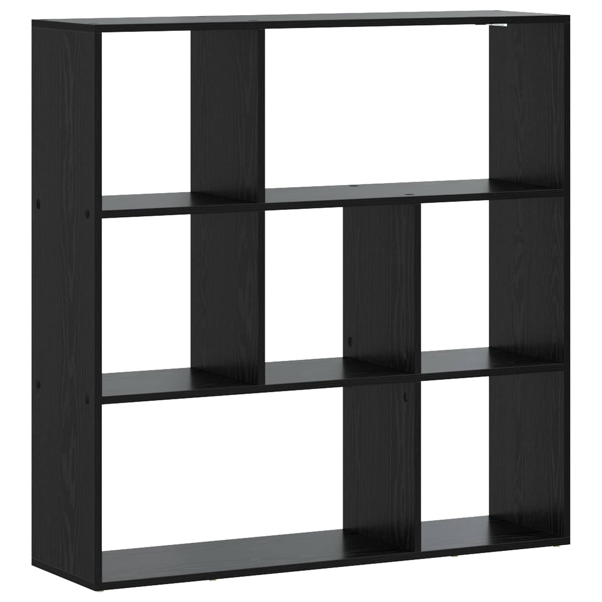 Boekenkast 102 x 29 x 103,5 cm Bewerkt hout Zwart eiken