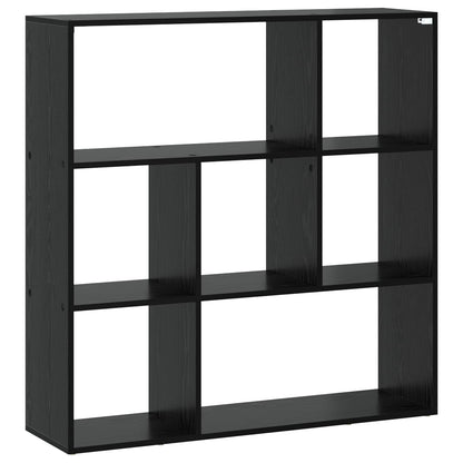 Boekenkast 102 x 29 x 103,5 cm Bewerkt hout Zwart eiken