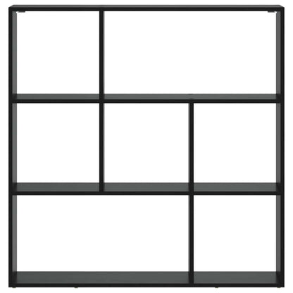 Boekenkast 102 x 29 x 103,5 cm Bewerkt hout Zwart eiken