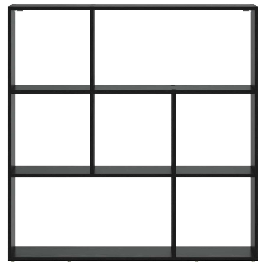 Boekenkast 102 x 29 x 103,5 cm Bewerkt hout Zwart eiken