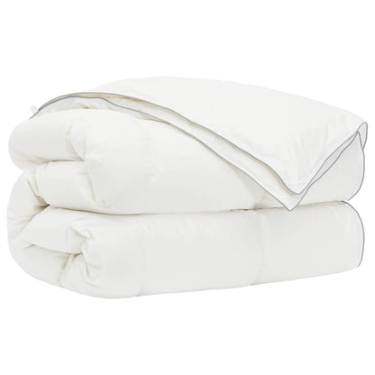 90% ganzen dons dekbedset FULDA 2 st 152 x 203 cm 310 GSM Wit
