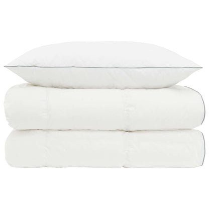 90% ganzen dons dekbedset FULDA 2 st 152 x 203 cm 310 GSM Wit