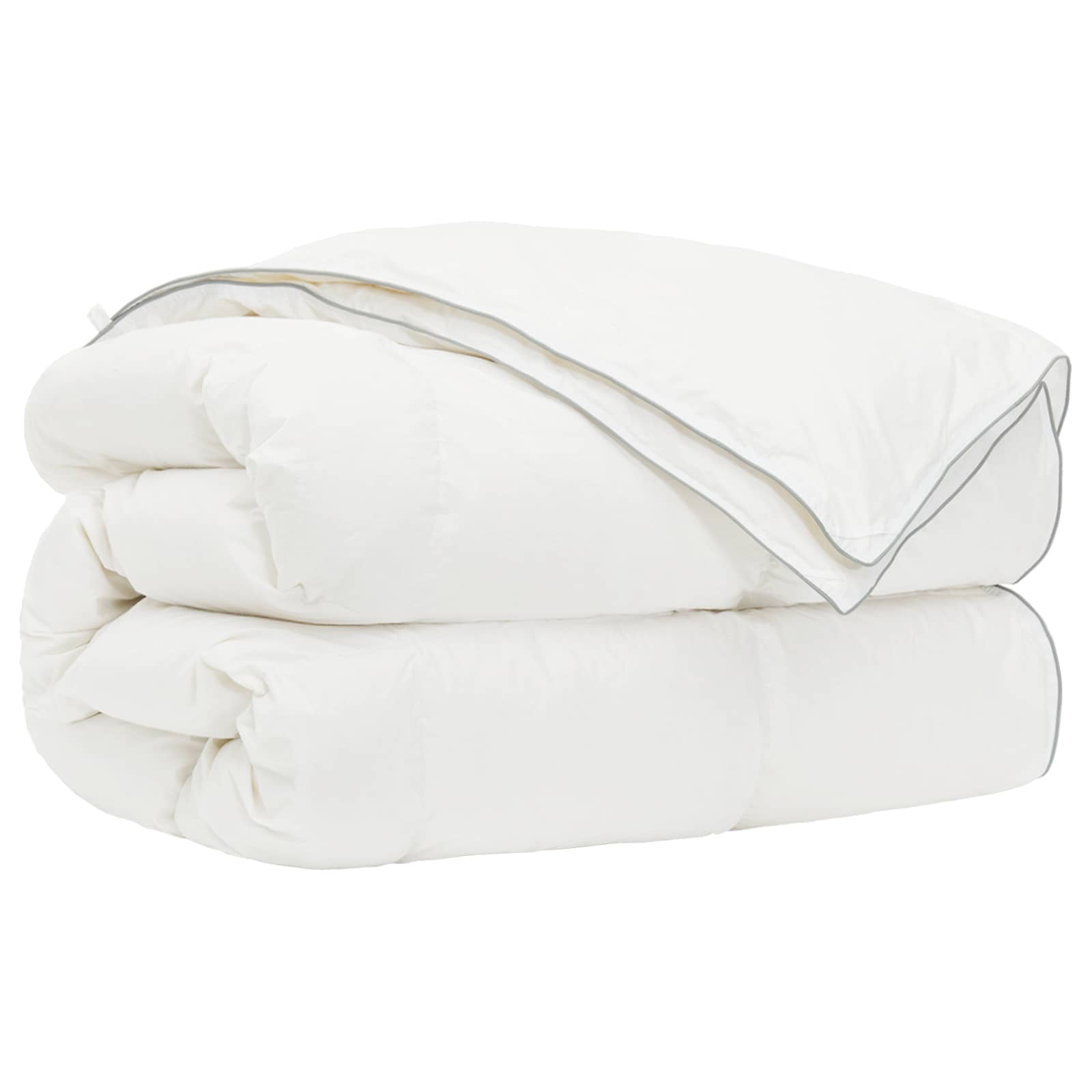 90% ganzen dons dekbedset FULDA 2 st 155 x 200 cm 310 GSM Wit