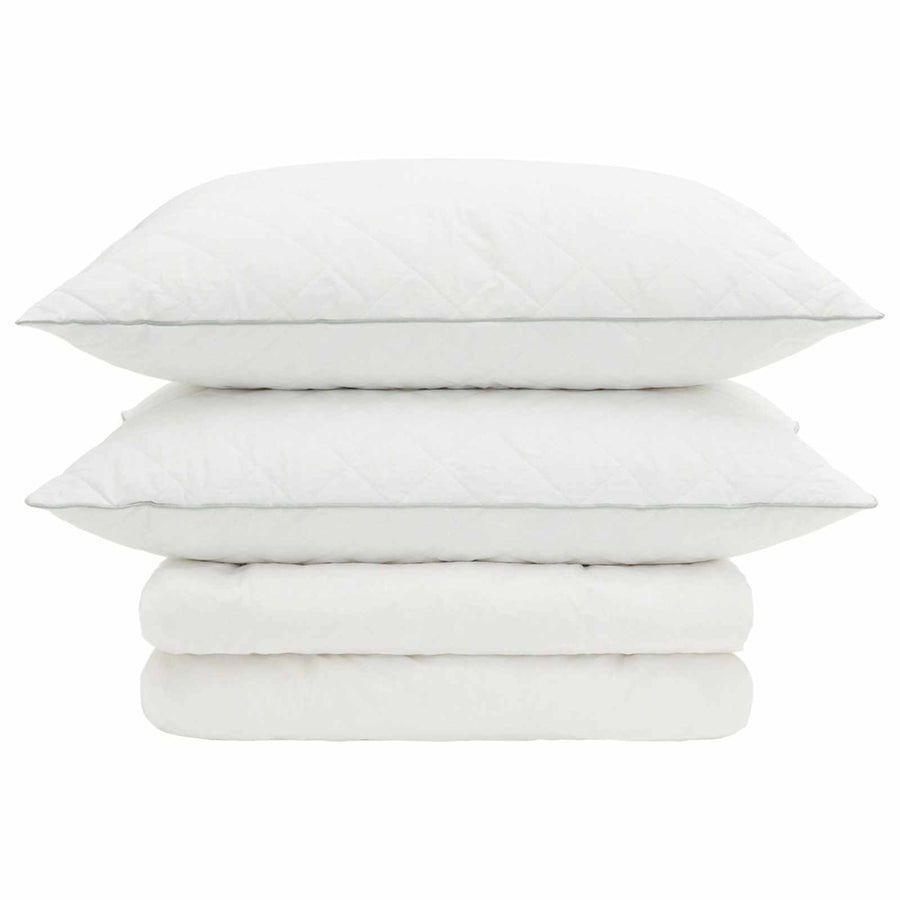 90% ganzen dons dekbedset FULDA 3 st 200 x 240 cm Zomer 100 GSM