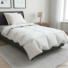 Dekbed set 140x220 cm 90% ganzendons wit zomer