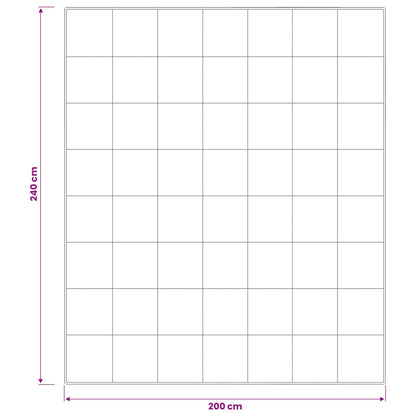 90% ganzen dons dekbedset FULDA 3 st 200 x 240 cm 210 GSM Wit