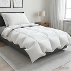 Dekbed 135x220 cm 90% ganzendons wit