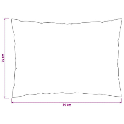 90% ganzen dons dekbedset FULDA 3 st 135 x 220 cm 210 GSM Wit