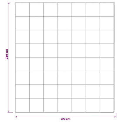 90% ganzen dons dekbedset FULDA 3 st 220 x 240 cm 210 GSM Wit