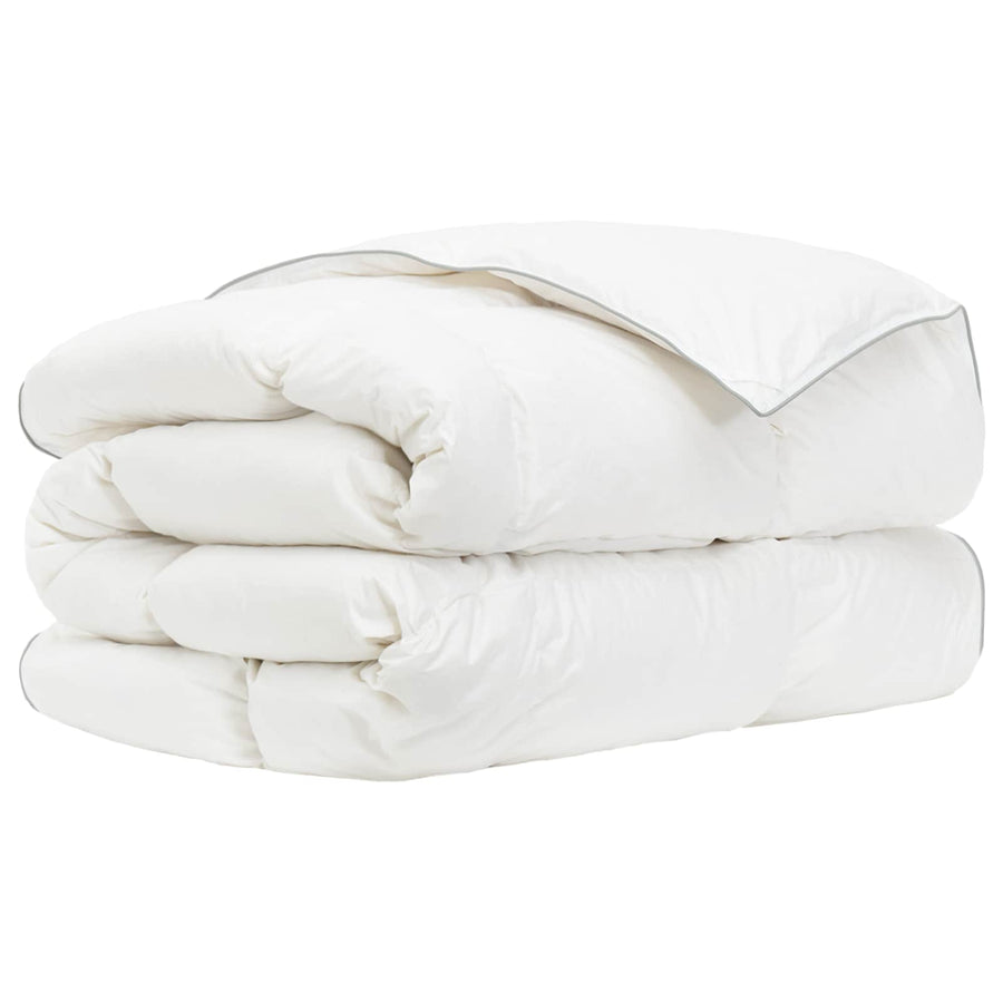 90% ganzen dons dekbedset FULDA 3 st 140 x 220 cm Winter Wit