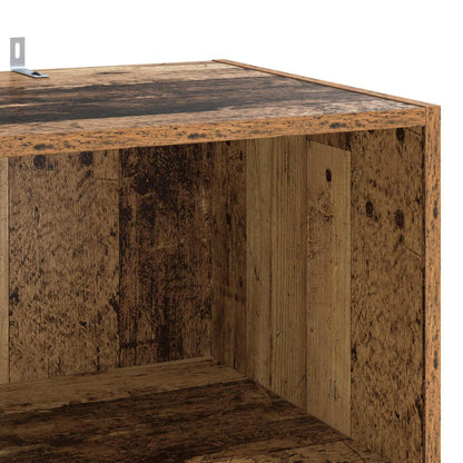 Dressoir Eikenhout 45 x 41 x 185 cm Bewerkt hout
