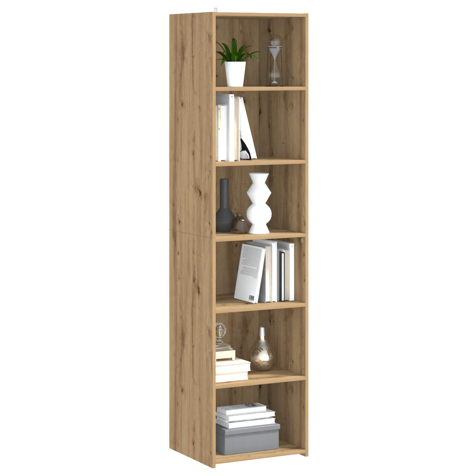 Dressoir Artisanaal eiken 45 x 41 x 185 cm Bewerkt hout