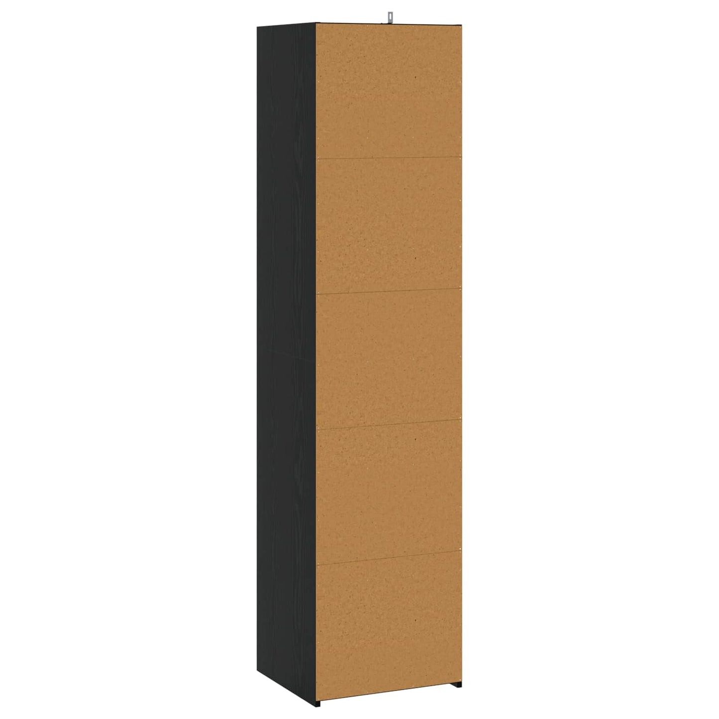 Dressoir Zwart eiken 45 x 41 x 185 cm Bewerkt hout
