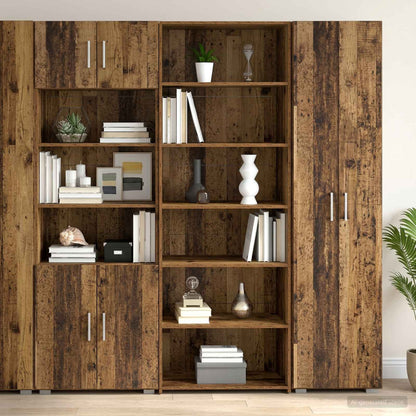 Dressoir Eikenhout 70 x 41 x 185 cm Bewerkt hout