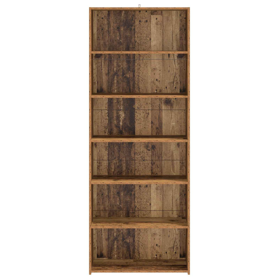 Dressoir Eikenhout 70 x 41 x 185 cm Bewerkt hout