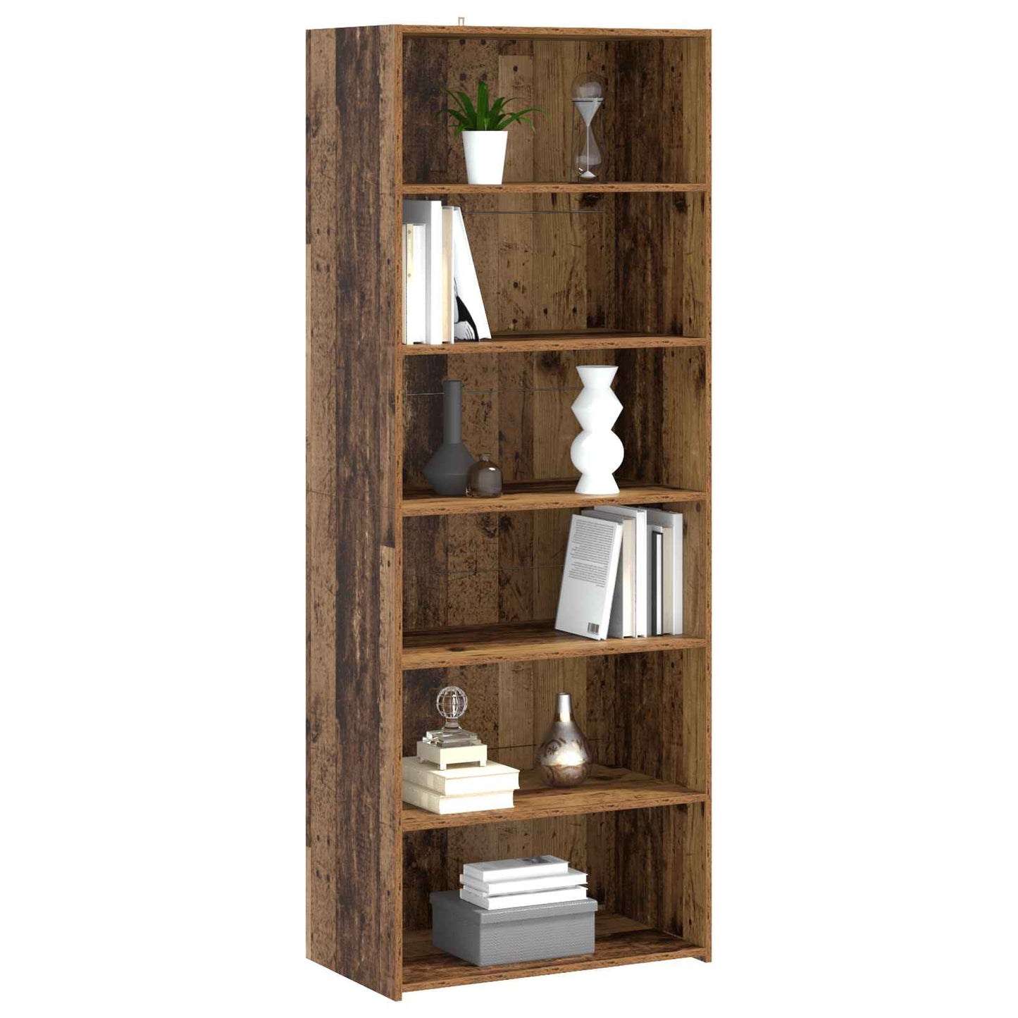 Dressoir Eikenhout 70 x 41 x 185 cm Bewerkt hout