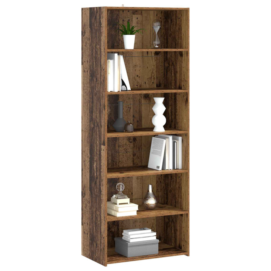 Dressoir Eikenhout 70 x 41 x 185 cm Bewerkt hout