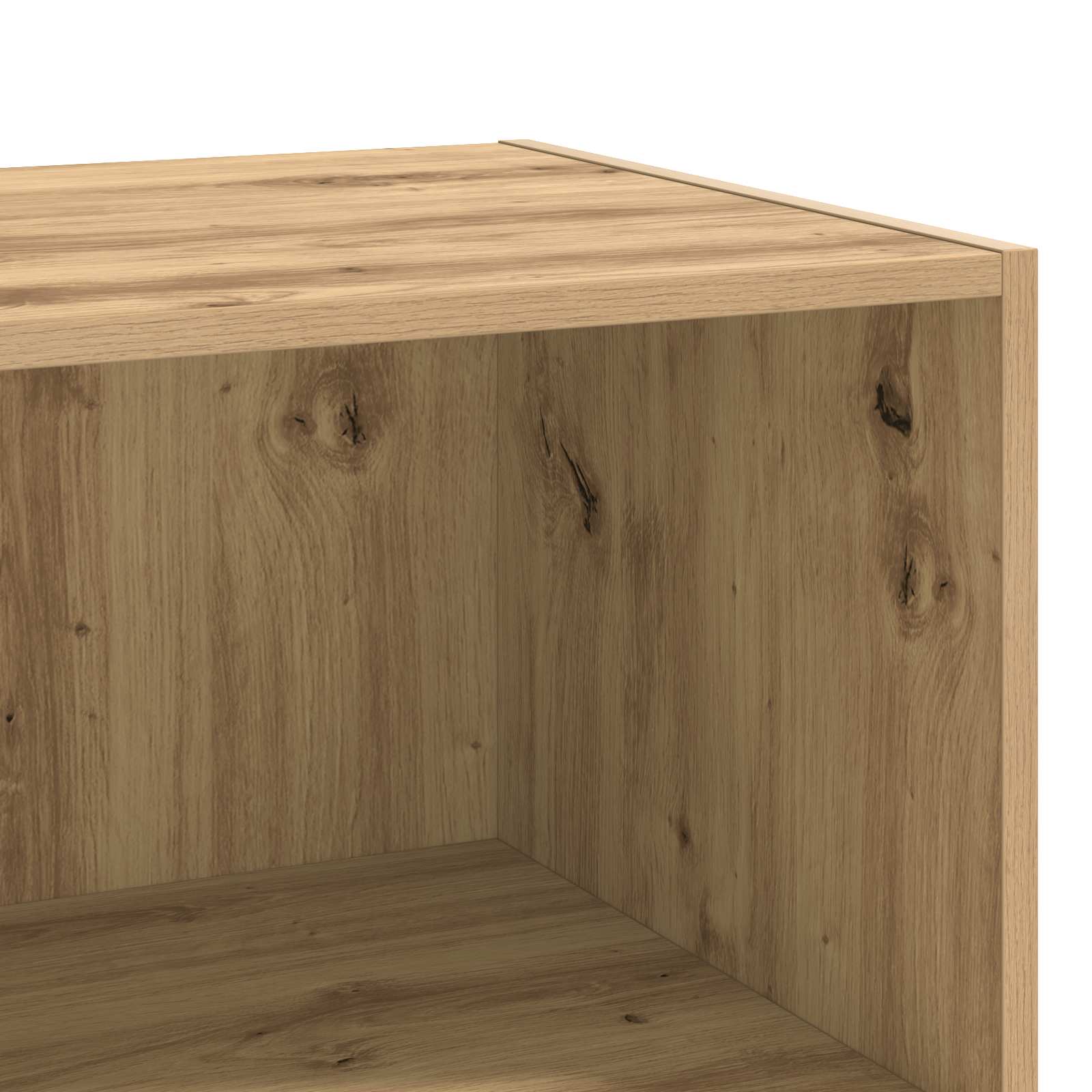 Dressoir Artisanaal eiken 70 x 41 x 185 cm Bewerkt hout