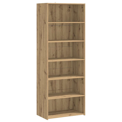 Dressoir Artisanaal eiken 70 x 41 x 185 cm Bewerkt hout